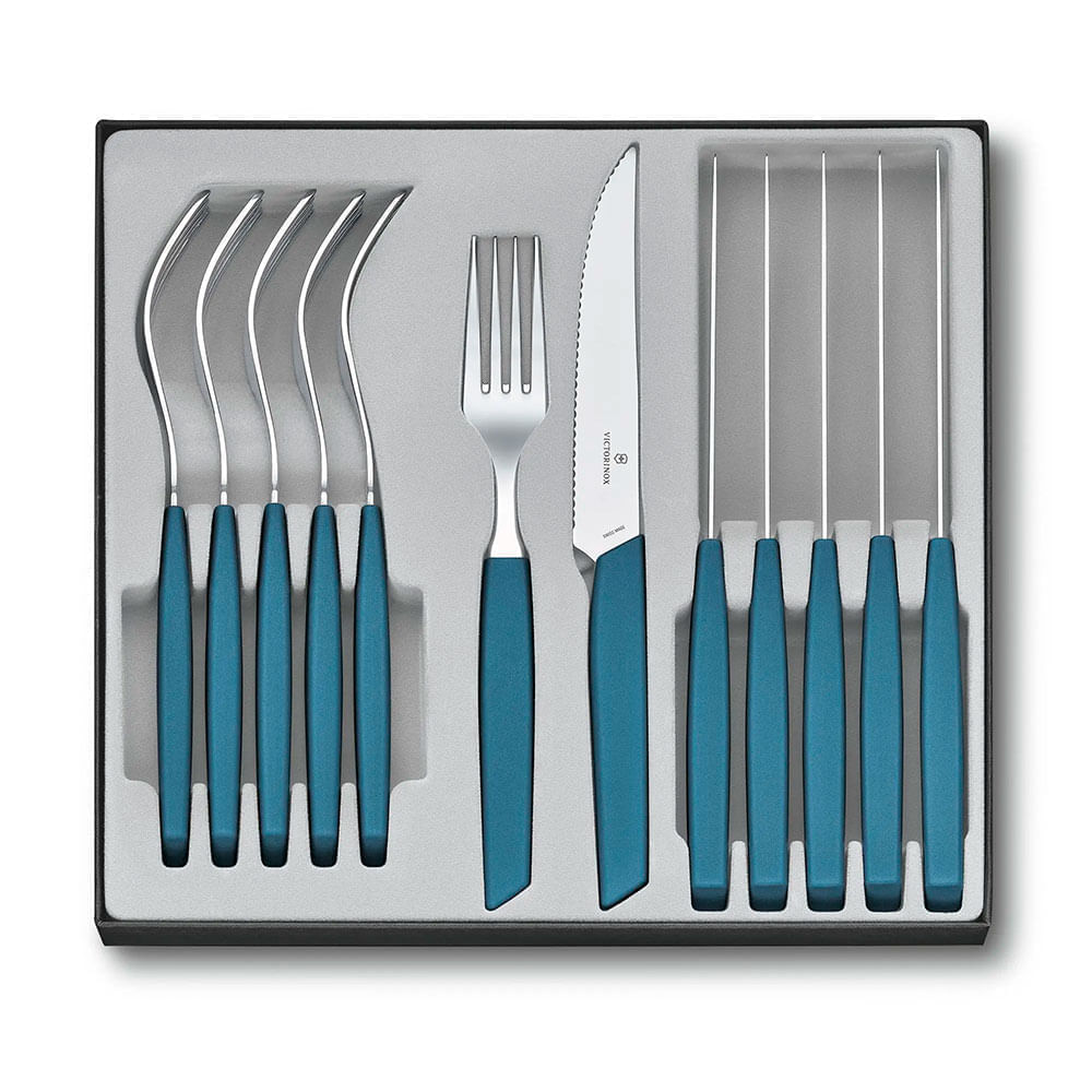Set de cuchillo de verdura con pelador Swiss Classic Trend Colors, color  azul, Victorinox - Victorinox Store Perú - Victorinox Store Perú
