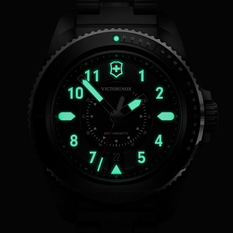 Reloj Journey 1884 Dial Negro Correa Acero Inox Victorinox Store Peru